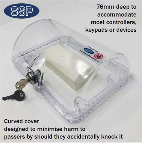 lockable covers for control boards